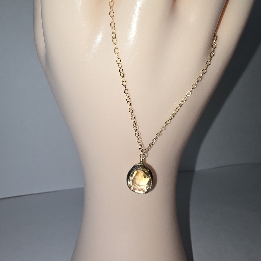 Citrine necklace #2